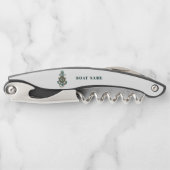 Name des Schiffes für benutzerdefinierte Schifffah Kellnermesser (Vorderseite)