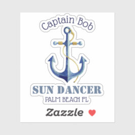 Name des Schiffes Name authentischer nautischer An Aufkleber