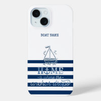 Name des Schiffes,Name des Anchor Sea Marine blau 