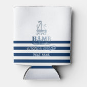 Name des Schiffes,Name des Anchor Sea Marine blau Dosenkühler (Vorderseite)
