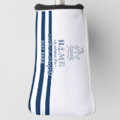 Name des Schiffes,Name des Anchor Sea Marine blau Golf Headcover (Rotieren 90)