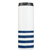 Name des Schiffes,Name des Anchor Sea Marine blau Thermosbecher (Rückseite)