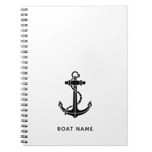 Name des Schiffes Nautic Anchor Name Kapitän Custo Notizblock