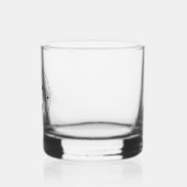 Name des Schiffes Nautic Navy Blue Anchor Whiskyglas (Links)
