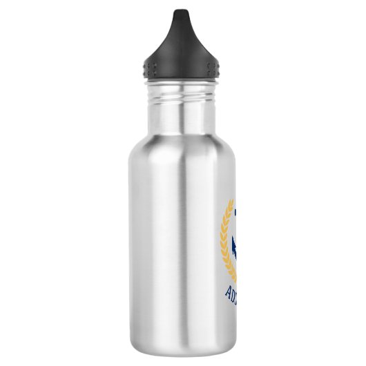 Name des Schiffes Nautical Anchor Gold Style Laure Edelstahlflasche (Links)