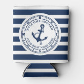 Name des Schiffes: Nautischer Ankerkompass Dosenkühler (Vorderseite)