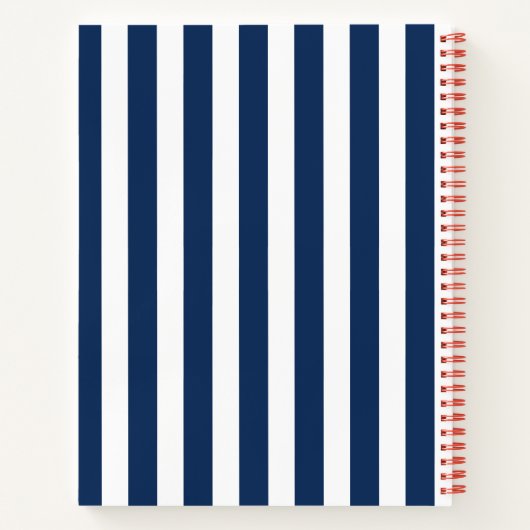 Name des Schiffes Notizblock (Rückseite)