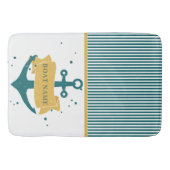 Name des Schiffes Personalisiert Badematte (Vorderseite)