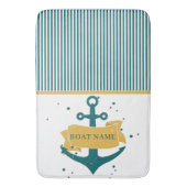Name des Schiffes Personalisiert Badematte (Vorderseite Vertikal)