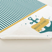 Name des Schiffes Personalisiert Sherpadecke (3/4)