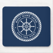 Name des Schiffes und Name des Schiffes, das das R Mousepad (Vorne)