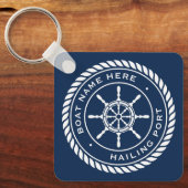 Name des Schiffes und Name des Schiffes, das das R Schlüsselanhänger (Vorderseite)