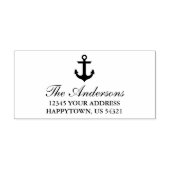 Name des Schiffs Ankeradresse Permastempel (Design)