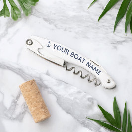 Name des Schiffs der Nautischen Marine Kellnermesser