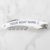 Name des Schiffs der Nautischen Marine Kellnermesser (Rückseite)