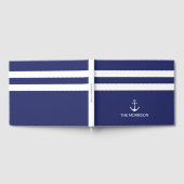 Name des Schiffs des nautischen Ankerschiffes Gästebuch (Voll)