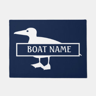 Name des Schiffs Ente Dock Mat Fußmatte
