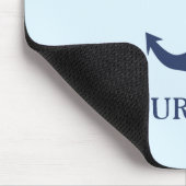 Name des Schiffskapitän Mousepad (Ecke)