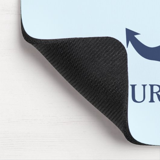 Name des Schiffskapitän Mousepad (Ecke)