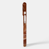 Name des Schokolade-Lover-Monogramms Case-Mate iPhone Hülle (Rückseite / Links)