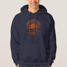 Name des Schulclubs Basketball Hoodie