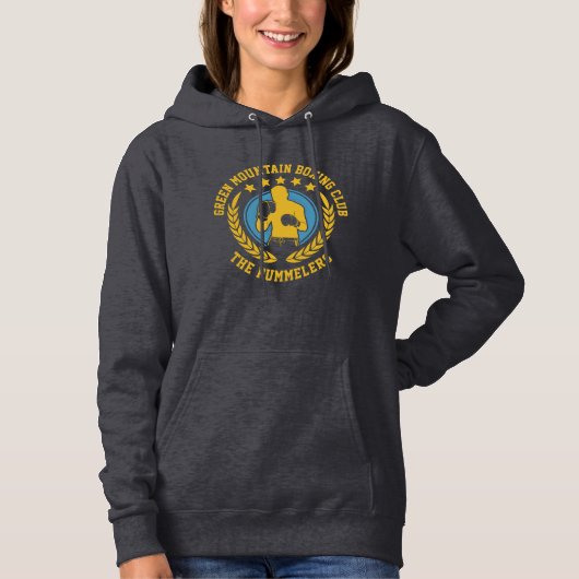 Name des Schulklub-Teams Hoodie (Vorderseite)