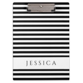 Name des schwarz-weiß gestrichenen Musters Klemmbrett (Vorderseite)