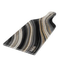 Name des Schwarz-weißen oder goldenen Monogrammes