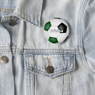 Name des schwarzen Fußballs Button