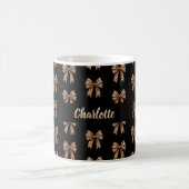 Name des schwarzen Leopardenbogens Kaffeetasse (Mittel)