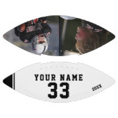 Name des Schwarzweißspielers Nummer 2 Foto Footbal Football (Paneele)