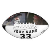 Name des Schwarzweißspielers Nummer 2 Foto Footbal Football (Vorderseite)