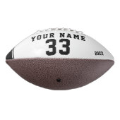 Name des Schwarzweißspielers Nummer 2 Foto Footbal Football (Gedreht 270)