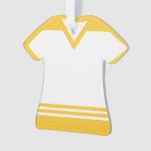 Name des Shirts Sports Jersey Ornament (Vorderseite)