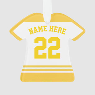 Name des Shirts Sports Jersey Ornament