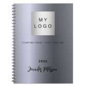 Name des Silbergeschäftes Notizblock (Vorderseite)