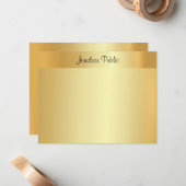 Name des Skripts Elegante Imitate Gold Template Mo Mitteilungskarte (Vorderseite/Rückseite Beispiel)