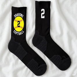 Name des Softwareteams und Nummer des Spielers Jer Socken