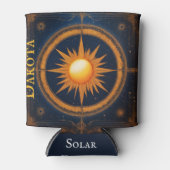 Name des Solar-Eclipse-grafischen Designs Dosenkühler (Vorderseite)