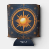 Name des Solar-Eclipse-grafischen Designs Dosenkühler (Rückseite)