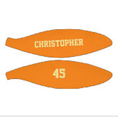 Name des Spielerteams Mit Monogramm Mini Basketball (Panele)