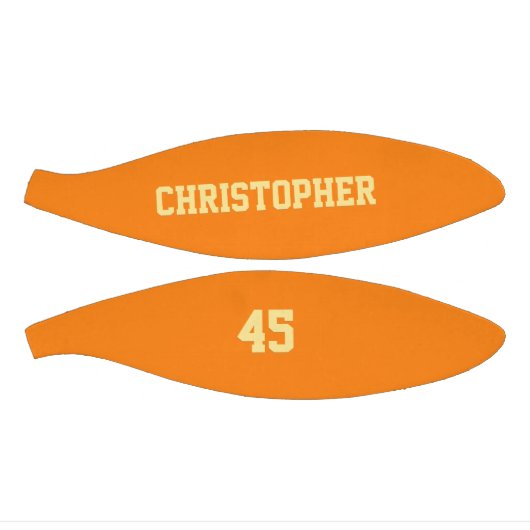 Name des Spielerteams Mit Monogramm Mini Basketball (Panele)