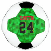 NAME DES Sports Ball Player NUMMER Pixilated Grass (Vorderseite)