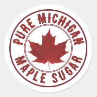 Name des Staat mit dem Label "Red Leaf Mape"