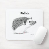 Name des süßen Tiers Baby Igel Mousepad (Mit Mouse)