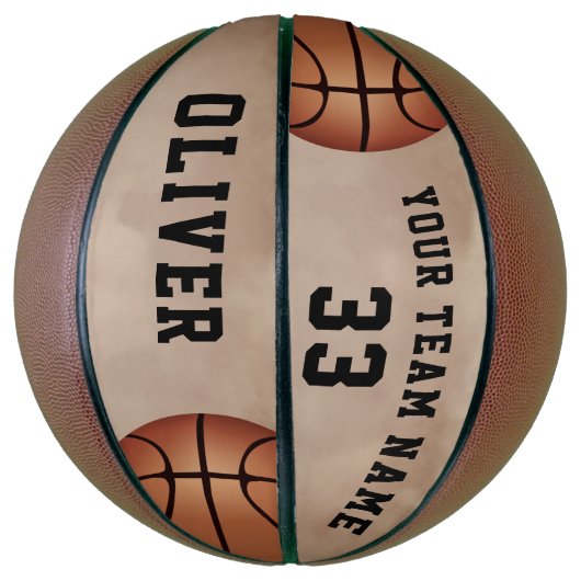 Name des Teams Basketball (Vertikal)