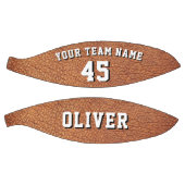 Name des Teams für Leather Print Player Basketball (Panele)