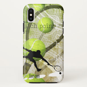 Name des Tennisspielers von Match Point Case-Mate iPhone Hülle