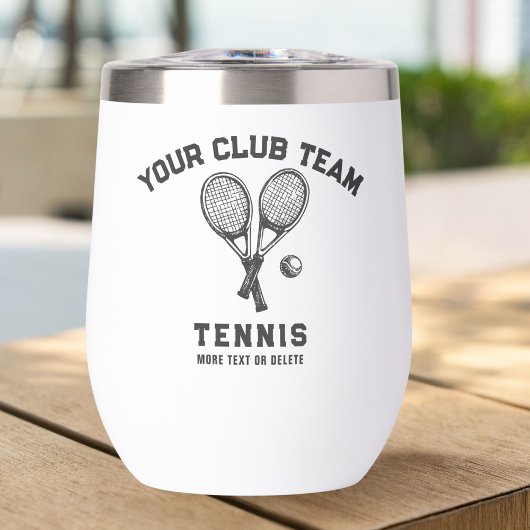 Name des Tennisspielerteams Personalisiert