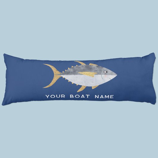 Name des Thunfischboots Seitenschläferkissen